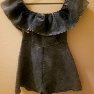 Off the shoulders romper